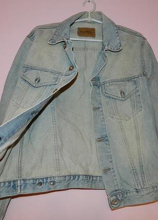 Р. 44-46/s-m джинсовая куртка мужская светлая alcott (подойдёт для подростков)
