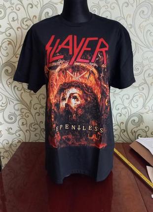 Slayer футболка. металл мерч