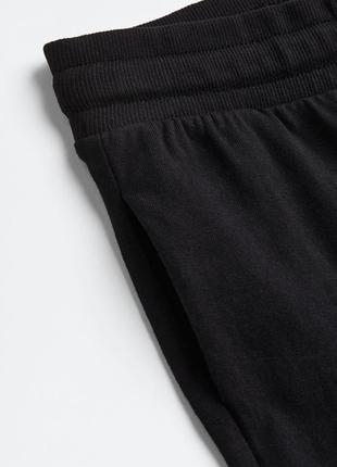 Спортивные штаны не утепленные черные h&m2 фото