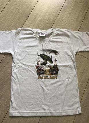 Футболка белая