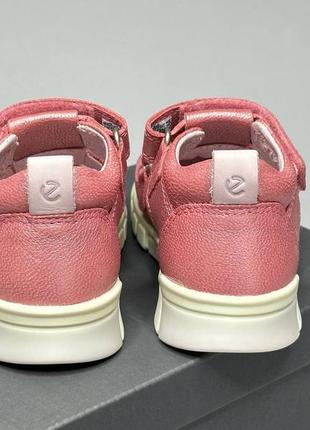 Кожаные босоножки ecco mini stride 23,24,25, 26 р-р, сандалии девочке8 фото