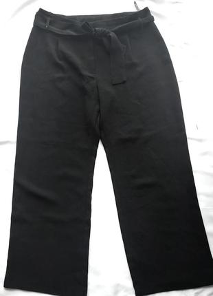 Широкие брюки с высокой посадкой marks &amp; spencer1 фото