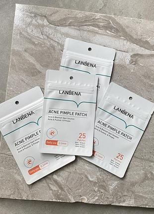 Пластир від прищів lanbena acne pimple patch day строк придатності до 10.2025
