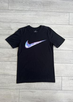 Чоловіча футболка nike big swoosh logo майка оригинал