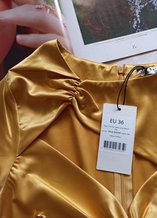 Шикарна сатинова блуза актуального крою2 фото