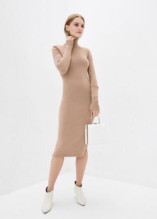 Платье с высоким воротником арт. 865
