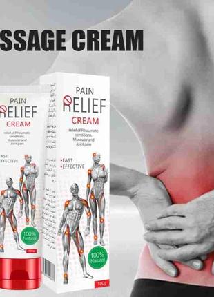 От боли в суставах, мышцах, в спине - pain relief cream 100г2 фото