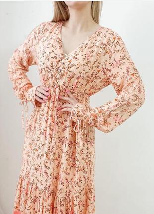 Плаття в стилі бохо, з орнаментом2 фото