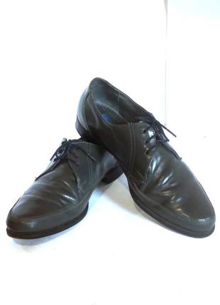 👞👞👞 шкіряні чоловічі туфлі від бренду town, р.41-42 код m3904
