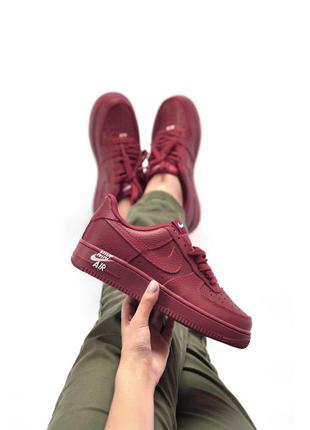 Шикарные женские кроссовки nike air force 1 (весна/ лето/ осень)