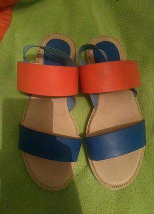 Шлепапцы летние эко кожа