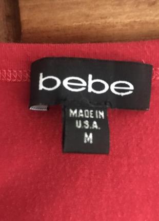 Майка футболка bebe usa3 фото