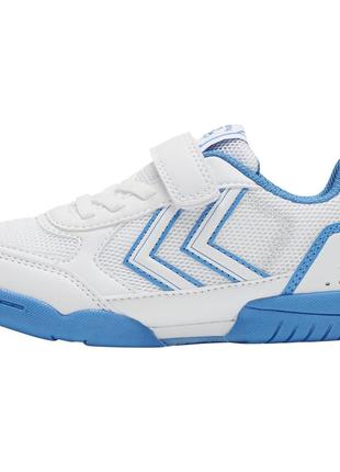 Кросівки для хлопчика hummel aeroteam 2.0 jr vc 212122-9001 білі з блакитним (29)4 фото