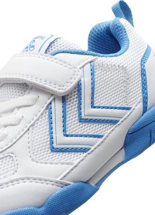 Кросівки для хлопчика hummel aeroteam 2.0 jr vc 212122-9001 білі з блакитним (29)7 фото