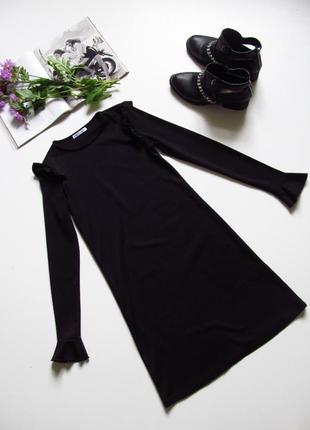 Платье черное oodji🖤3 фото