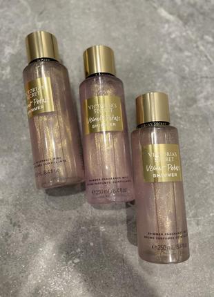 Velvet petals shimmer  міст парфумований спрей victoria’s secret виктория сикрет миндаль vs