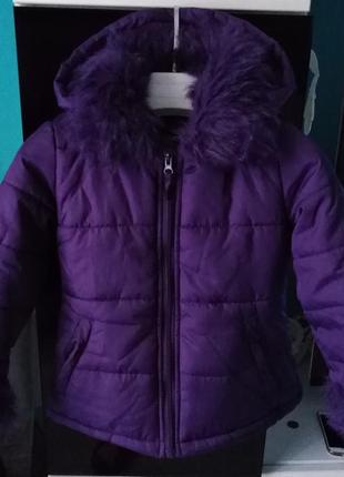 Курточка фиолетовая