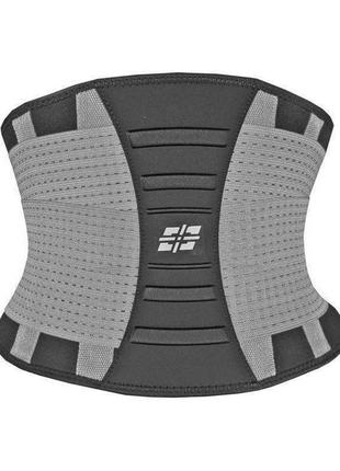 Пояс-корсет  для підтримки спини power system ps-6031 waist shaper grey s/m