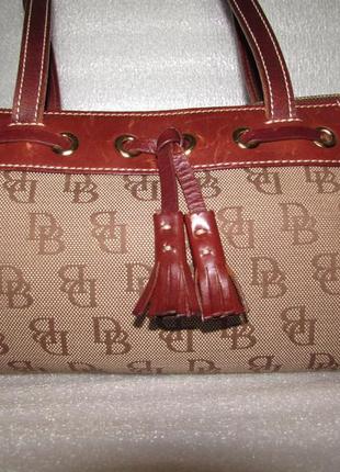 Брендовая сумка натуральная кожа ~dooney&bourke ~