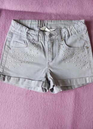Шорты h&m 9-10 лет, на рост 140 см