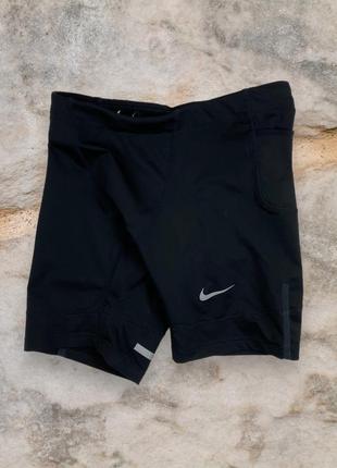 Велосипедки шорты nike женские черные