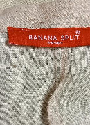 Льняной пиджак banana split3 фото