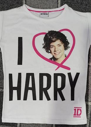 Футболка девочке на 5 - 6 лет или рост до 116 см