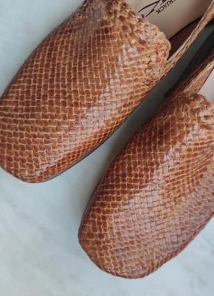 Легкие плетенные мокасины туфли на узкую ногу6 фото