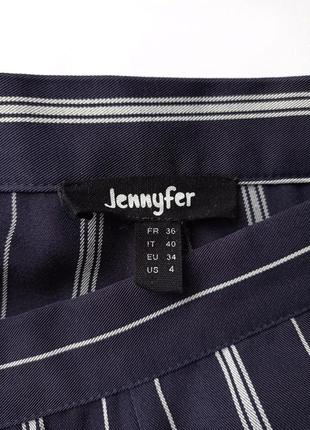 Полосатые короткие синие шорты jennifer3 фото