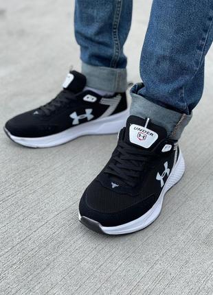 Кроссовки under armour charged black