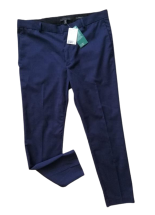 Новые мужские легкие брюки скинни h&m 52 (36)