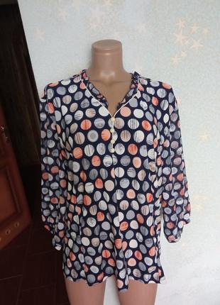 Классная блузка с шифоновым рукавчиком