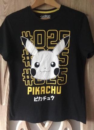 Футболка pokémon, pikachu, anime, аниме, мульт