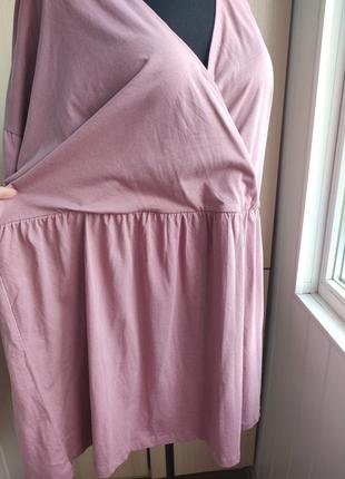 Коттоновое платье оверзайс/большой размер.8 фото