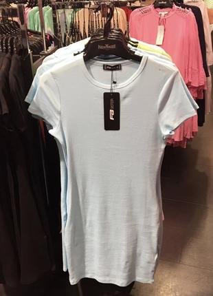 Нова сукня футболка розмір s блакитна, м беж, чорна s, беж майкою s7 фото