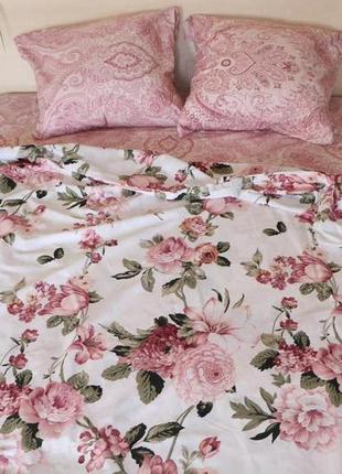 Постельное белье евро размер бязь люкс