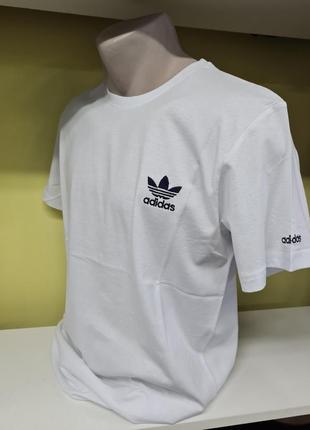 Футболка adidas мужская белая , мужская футболка, футболки, белая футболка