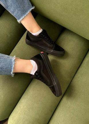 Кеди vans old skool black🎧3 фото