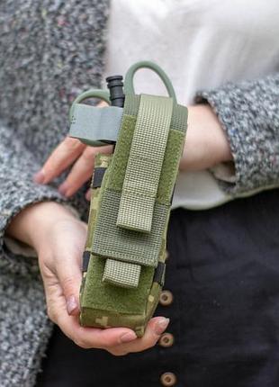 Підсумок тактичний для турнікета і ножиць для рюкзаків на molle піксель для бойових медиків зсу