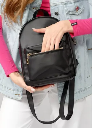 Жіночий рюкзак sambag brix ksv чорний6 фото