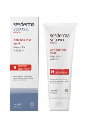 Маска против выпадения волос sesderma seskavel growth anti-hair loss mask 200 мл