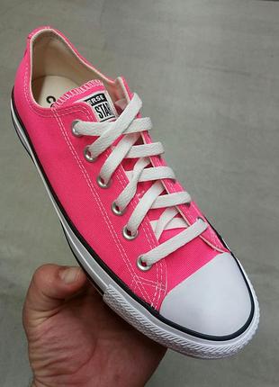 Нові оригінальні кеди converse ctas ox hyper pink