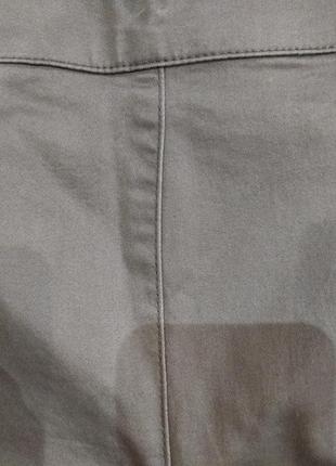 Очень эластичные джинсы лосины серого цвета.5 фото