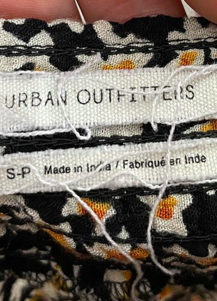 Urban outfitters юбка-шорты в цветочек годняя вискоза zara bershka4 фото