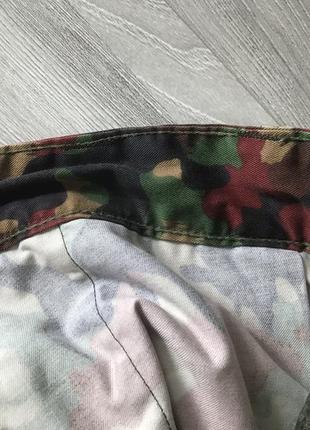 Камуфляжные карго штаны швейцарской армии3 фото