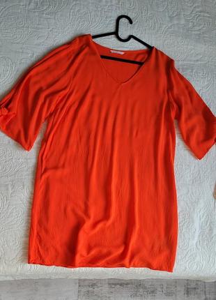 Платье свободного кроя h&m, р. м