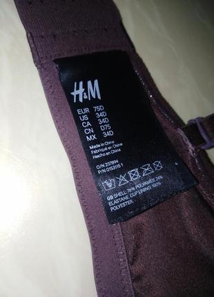 H&amp;m бюстгальтер балконет 75d лифчик бюстгалтер6 фото