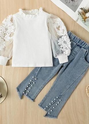 Моднявый костюмчик для девочек