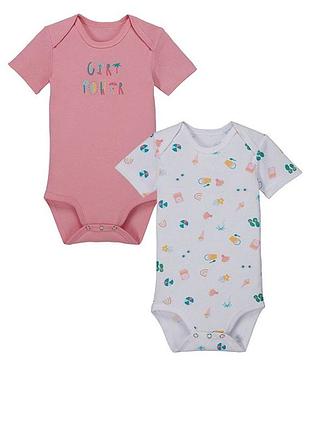 Набор летних бодиков для девочки impidimpi