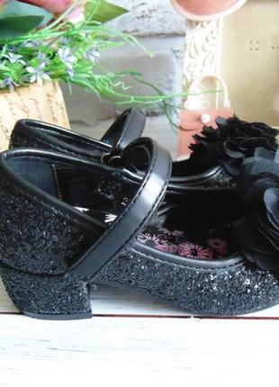Шикарные нарядные туфельки из глитера lilley sparkle6 фото